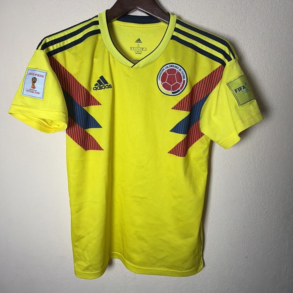 Adidas Climalite FIFA World Cup 2018 Russia Colombia Jersey Men's Size Small